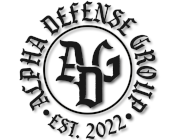 Logo for ALPHA DEFENSE GROUP LLC